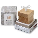 Die Verpackung der Spieluhr MUSICBOX